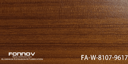 Complete Wood Grain Colors On Aluminum FONNOV Aluminium