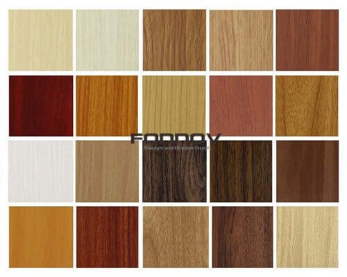 Wood grain powder coating aluminium hotsell