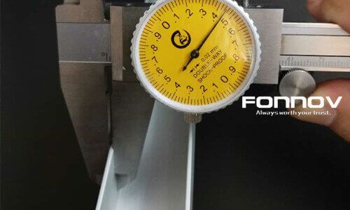 quality test-fonnov aluminium